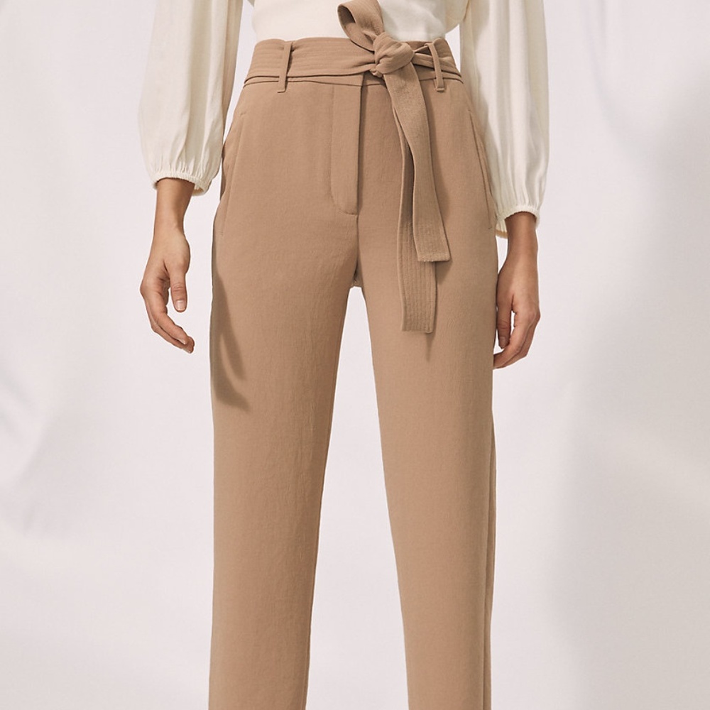 ARITZIA Wilfred Tie Pants (Size 8)